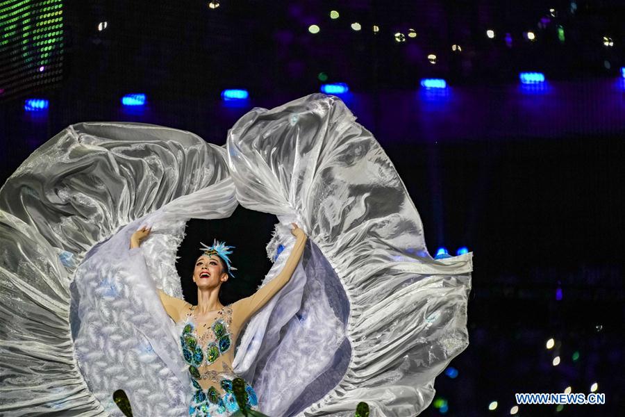 (SP)CHINA-ZHENGZHOU-NATIONAL TRADITIONAL GAMES OF ETHNIC MINORITIES-OPENING CEREMONY (CN)