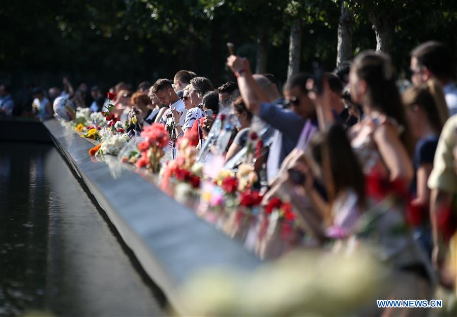 U.S.-NEW YORK-9/11-18TH ANNIVERSARY