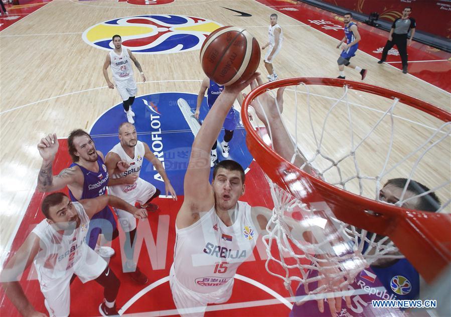 (SP)CHINA-BEIJING-BASKETBALL-FIBA WORLD CUP-CZE VS SRB (CN)