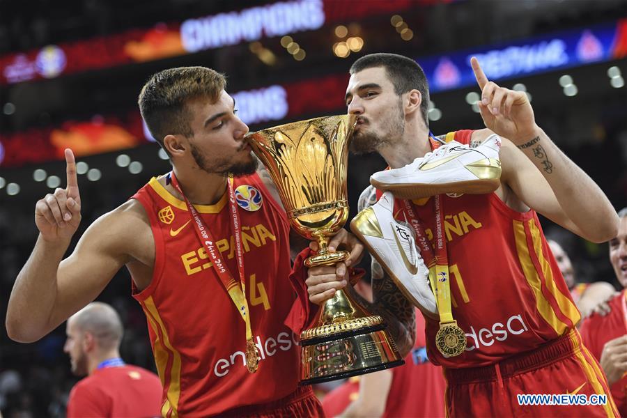 (SP)CHINA-BEIJING-BASKETBALL-FIBA WORLD CUP-ESP VS ARG (CN)