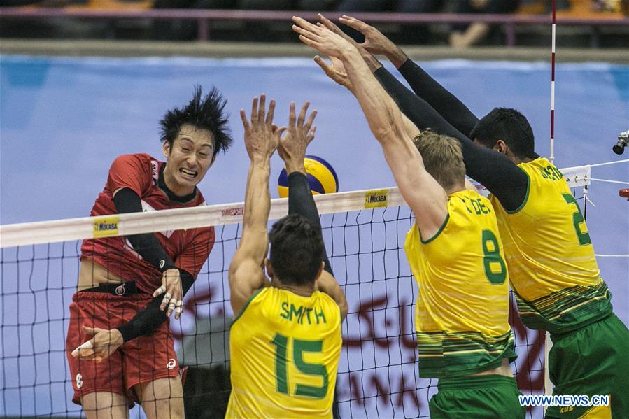 (SP)IRAN-TEHRAN-VOLLEYBALL-ASIAN MEN'S CHAMPIONSHIP-AUSTRALIA VS JAPAN