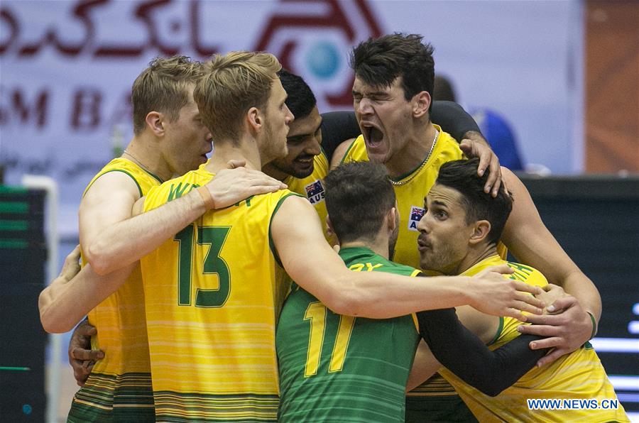 (SP)IRAN-TEHRAN-VOLLEYBALL-ASIAN MEN'S CHAMPIONSHIP-AUSTRALIA VS JAPAN