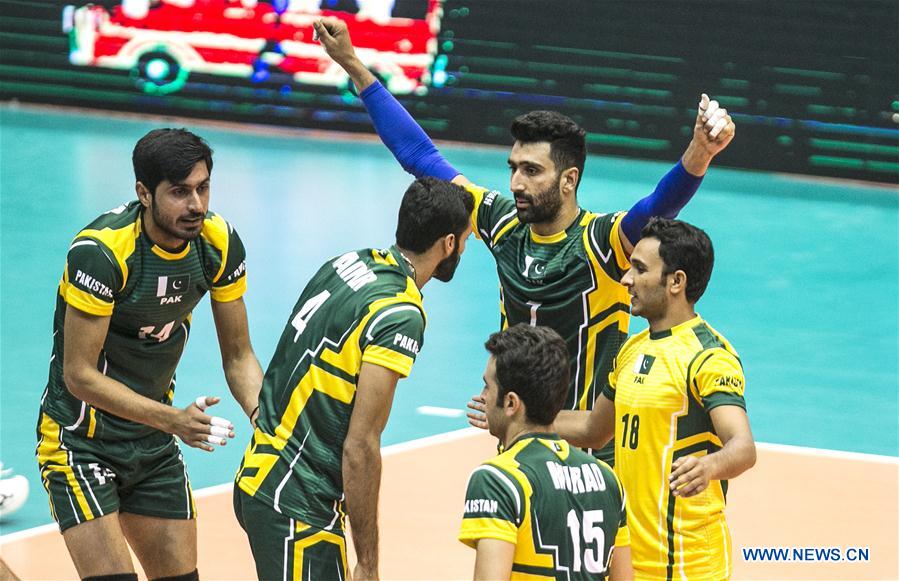 (SP)IRAN-TEHRAN-VOLLEYBALL-ASIAN MEN'S CHAMPIONSHIP-PAKISTAN VS INDIA