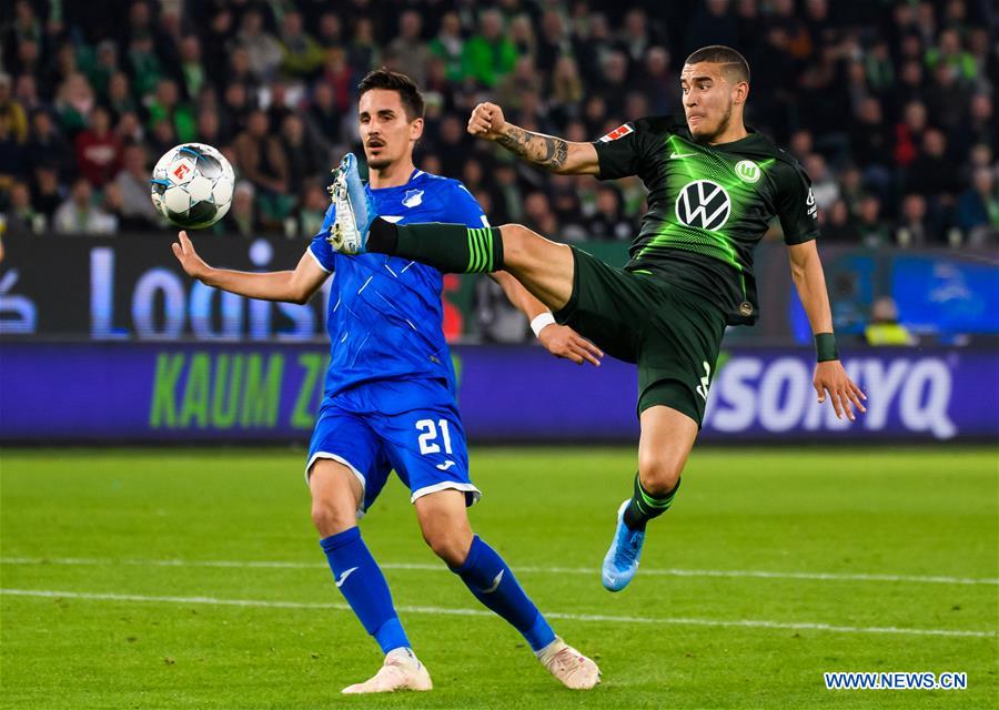 (SP)GERMANY-WOLFSBURG-SOCCER-BUNDESLIGA-WOLFSBURG VS HOFFENHEIM