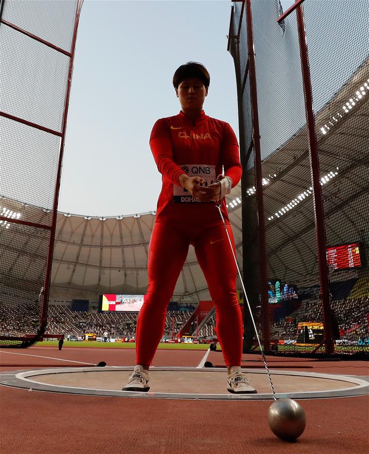 (SP)QATAR-DOHA-IAAF WORLD ATHLETICS CHAMPIONSHIPS-WOMEN'S HAMMER THROW