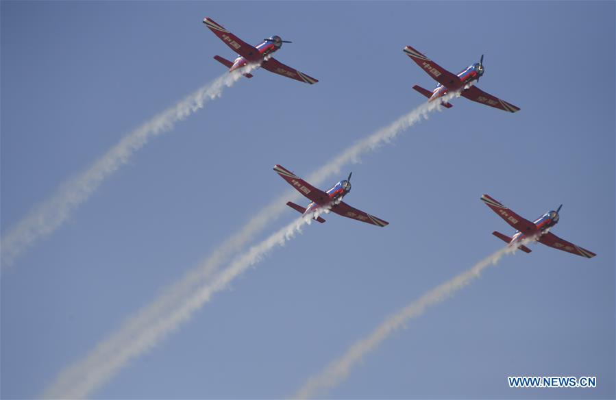 CHINA-JILIN-CHANGCHUN-PLA AIR FORCE-70TH ANNIVERSARY-CELEBRATIONS (CN)