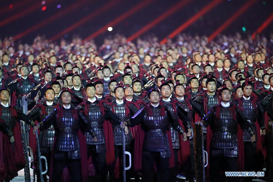 (SP)CHINA-WUHAN-7TH MILITARY WORLD GAMES-OPENING CEREMONY