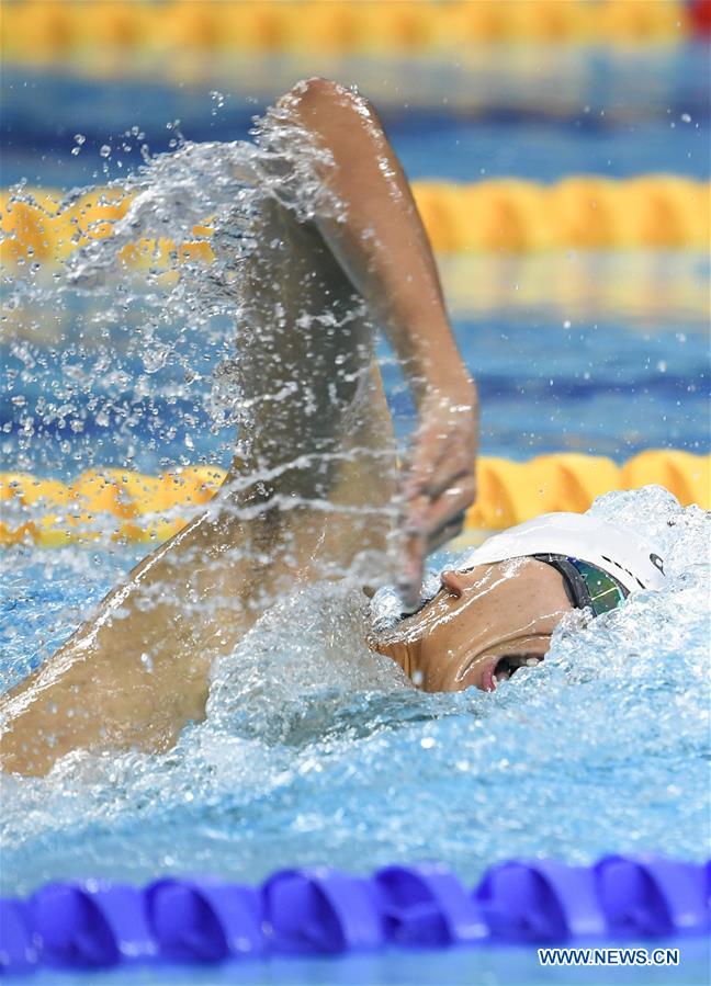 (SP)CHINA-WUHAN-7TH MILITARY WORLD GAMES-SWIMMING-MEN'S 200M FREESTYLE