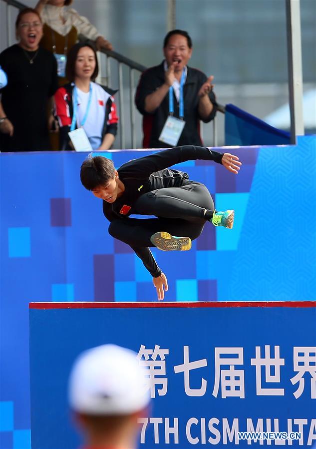 (SP)CHINA-WUHAN-7TH MILITARY WORLD GAMES-MILITARY PENTATHLON