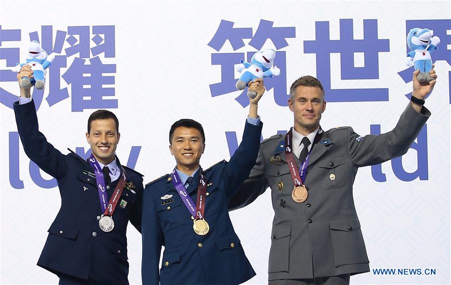 (SP)CHINA-WUHAN-7TH MILITARY WORLD GAMES-AERONAUTICAL PENTATHLON