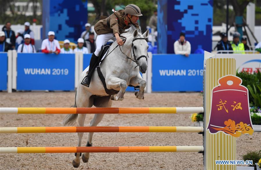 (SP)CHINA-WUHAN-7TH MILITARY WORLD GAMES-MODERN PENTATHLON