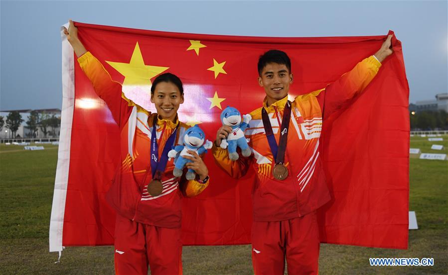 (SP)CHINA-WUHAN-7TH MILITARY WORLD GAMES-MODERN PENTATHLON