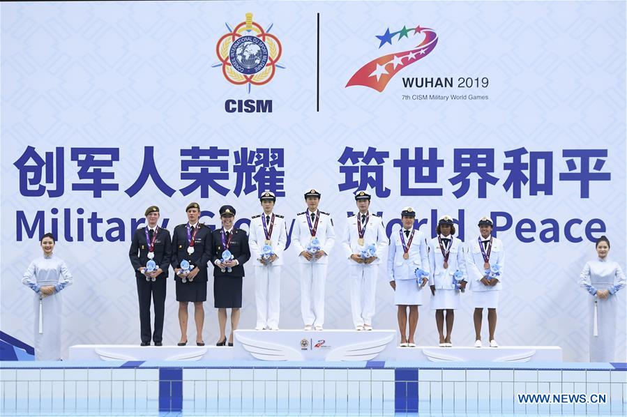 (SP)CHINA-WUHAN-7TH MILITARY WORLD GAMES-NAVAL PENTATHLON