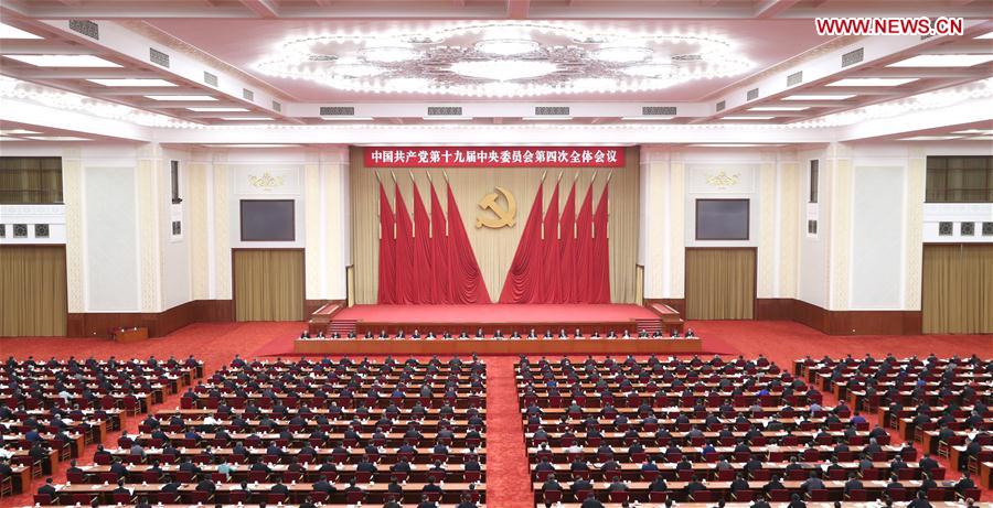 CHINA-BEIJING-CPC CENTRAL COMMITTEE-FOURTH PLENARY SESSION (CN)