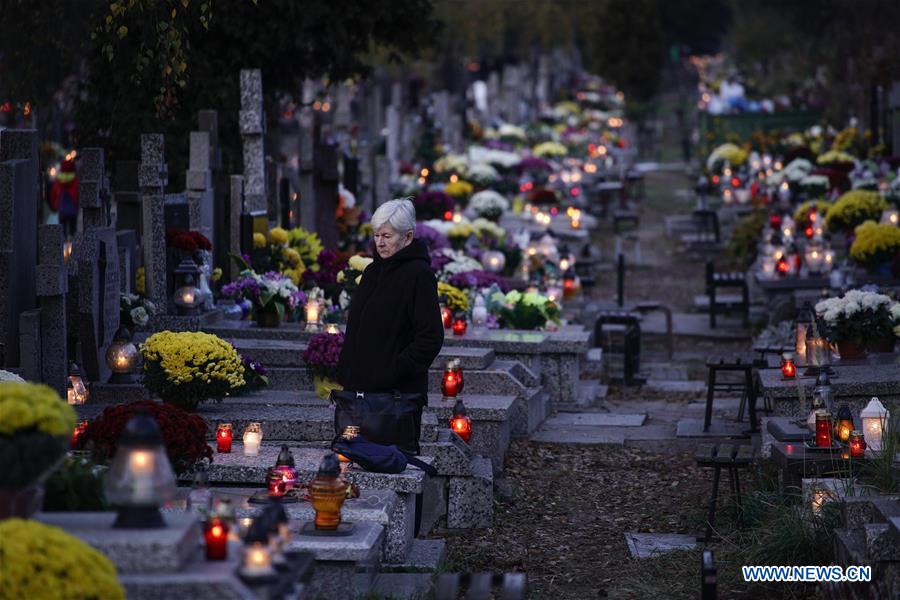 POLAND-WARSAW-ALL SAINTS DAY