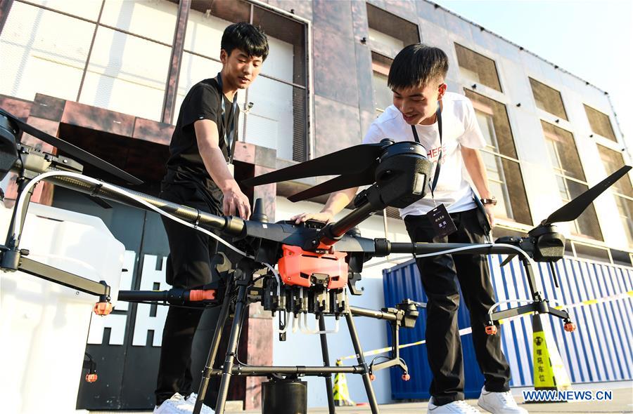 CHINA-GUANGDONG-SHENZHEN-DJI-CROP PROTECTION DRONE-LAUNCH (CN)