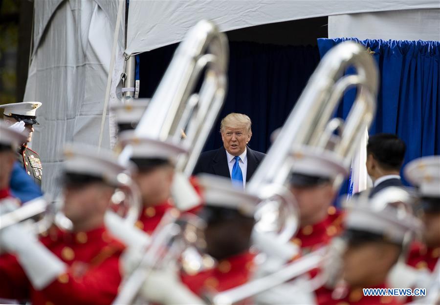 U.S.-NEW YORK-DONALD TRUMP-VETERANS DAY