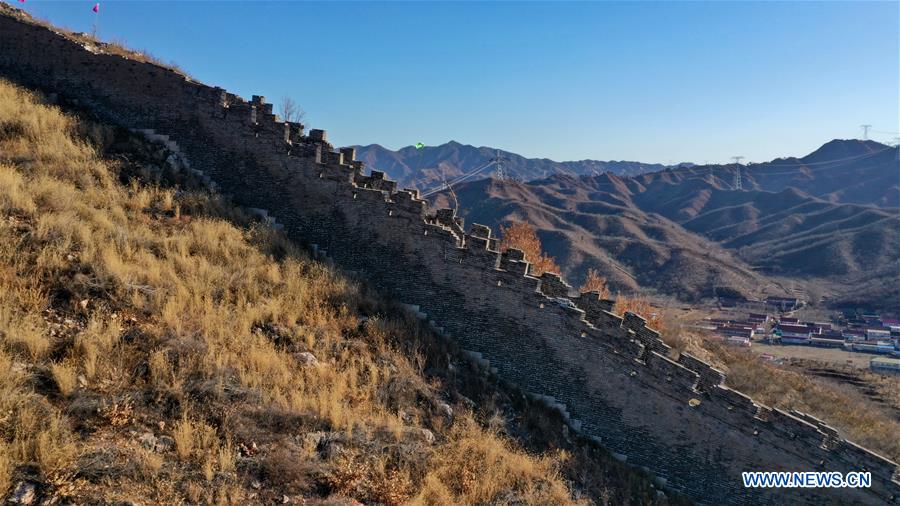 CHINA-HEBEI-GREAT WALL-WINTER SCENERY (CN)