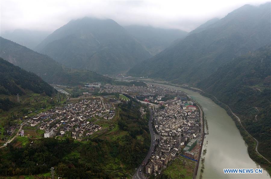 CHINA-SICHUAN-YINGXIU-AERIAL VIEW (CN)