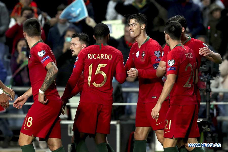 (SP)PORTUGAL-FARO-SOCCER-EURO 2020 QUALIFIER-GROUP B-PORTUGAL VS LITHUANIA