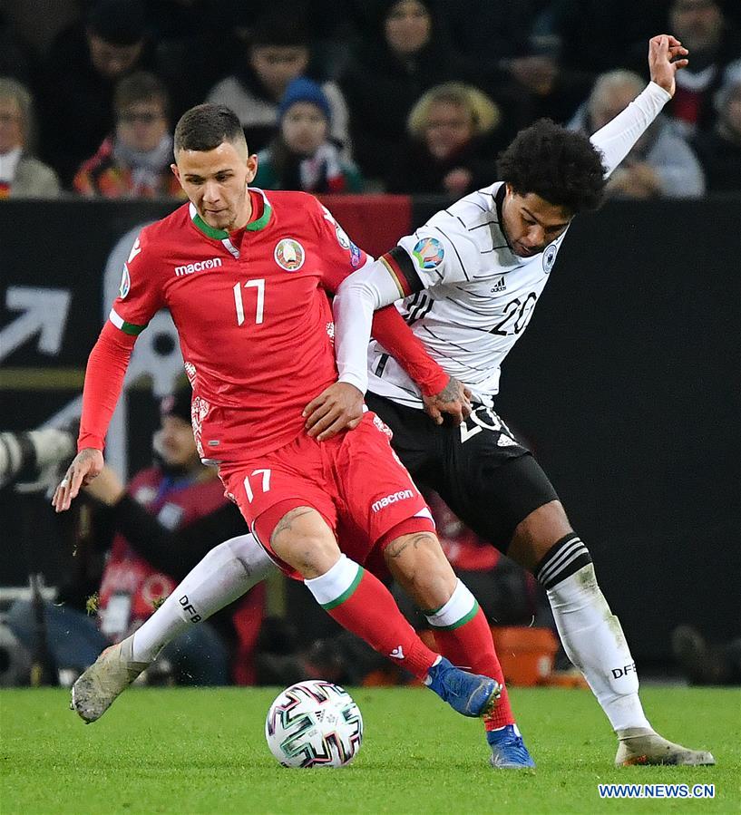 (SP)GERMANY-MONCHENGLADBACH-SOCCER-UEFA EURO 2020 QUALIFYING-GERMANY VS BELARUS