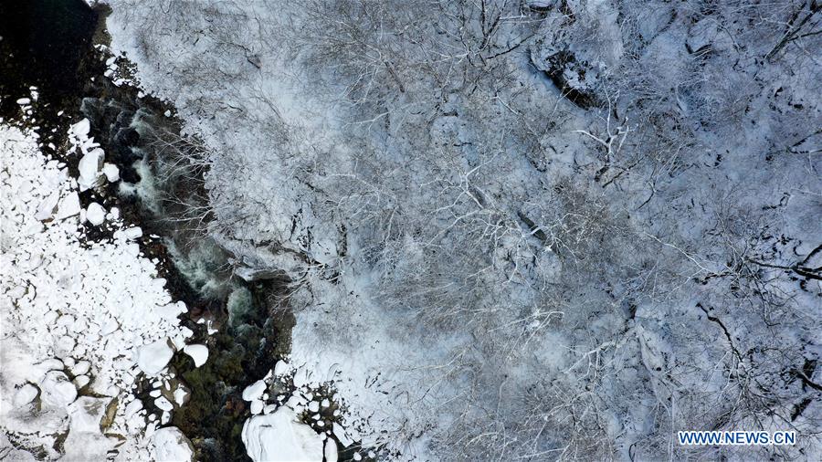 CHINA-SHAANXI-QINLING MOUNTAINS-SNOW-SCENERY (CN)