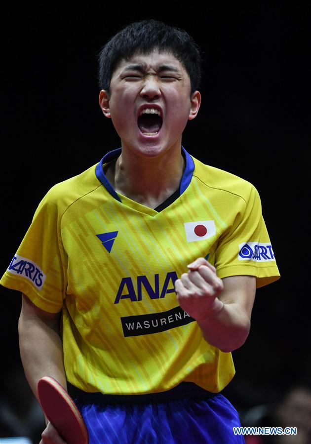 (SP)CHINA-CHENGDU-TABLE TENNIS-ITTF MEN'S WORLD CUP-QUARTERFINAL(CN)