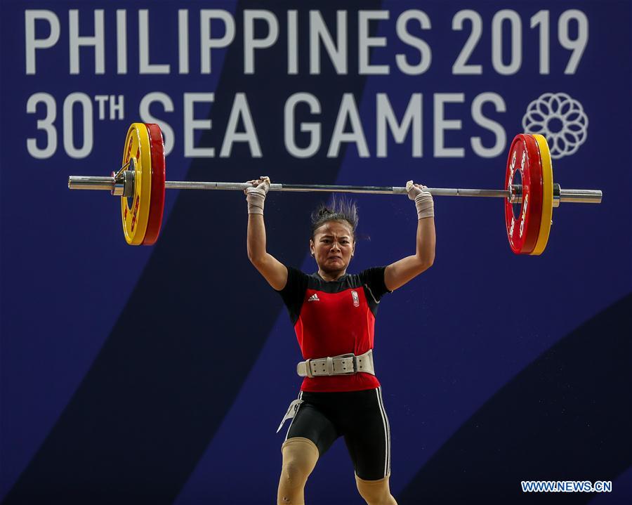 (SP)PHILIPPINES-QUEZON CITY-SEA GAMES-WEIGHTLIFTING