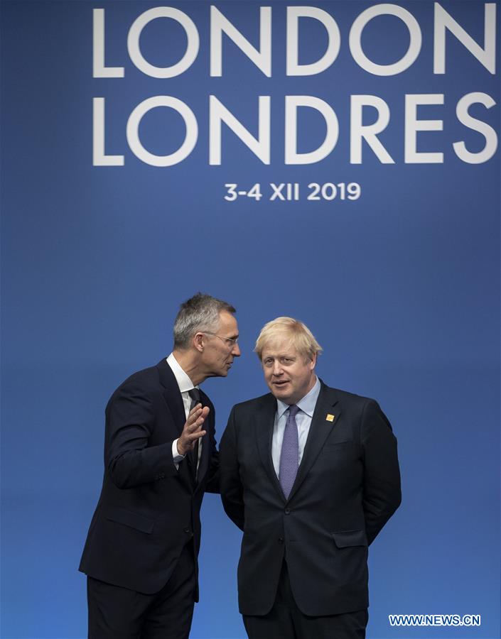 BRITAIN-LONDON-NATO SUMMIT-ARRIVALS