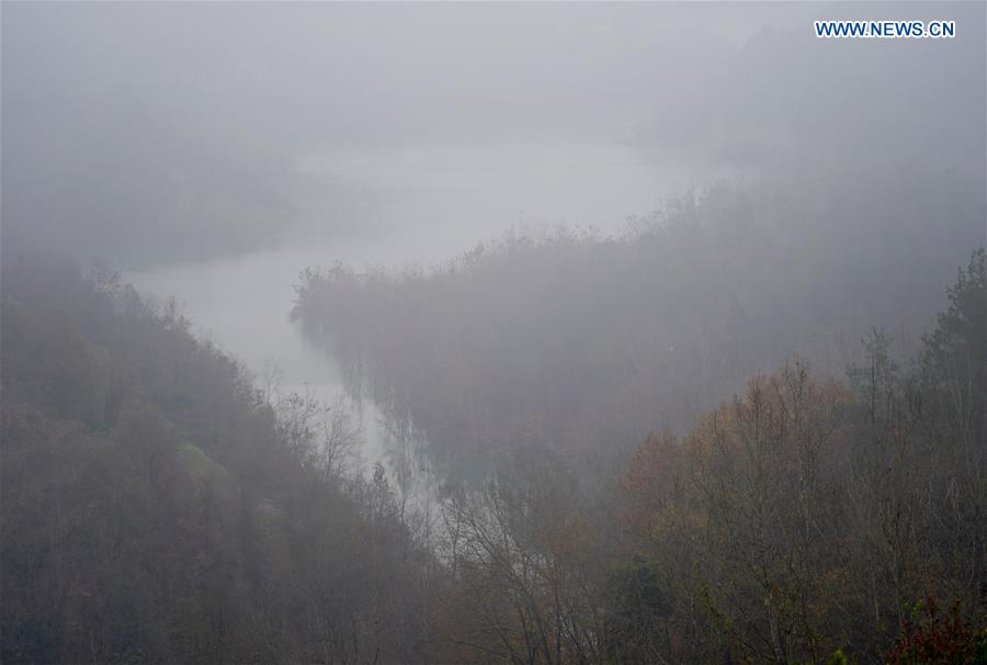 CHINA-SHAANXI-ANKANG-LAKE SCENERY (CN)