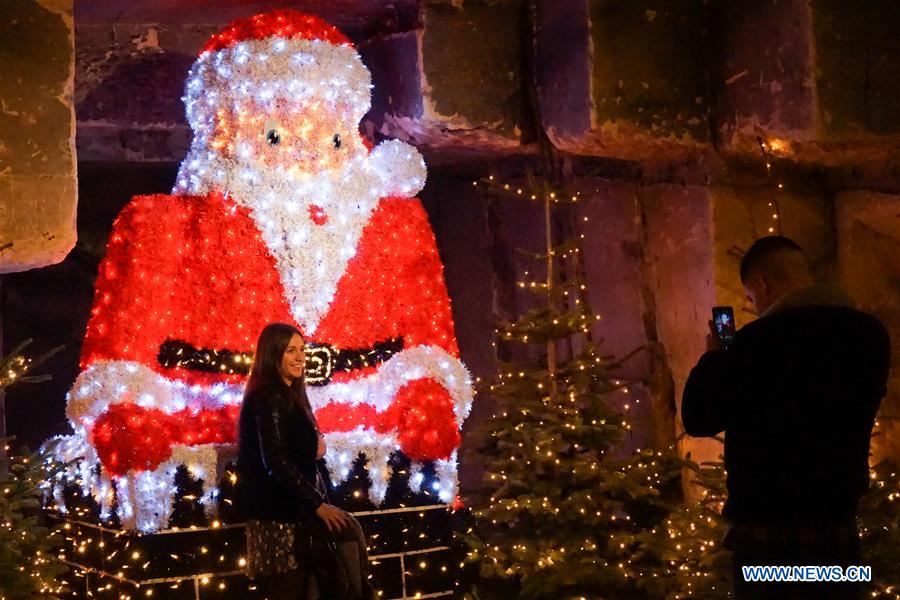 THE NETHERLANDS-VALKENBURG-UNDERGROUND CHRISTMAS MARKET