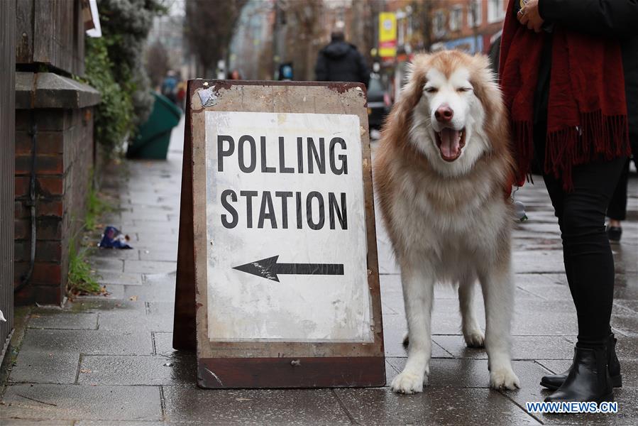 BRITAIN-LONDON-GENERAL ELECTION-POLLING STATION