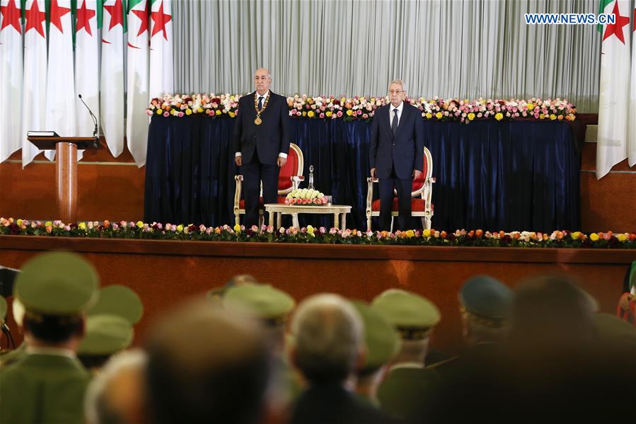 ALGERIA-ALGIERS-NEW PRESIDENT-SWORN IN