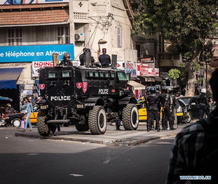 SENEGAL-DAKAR-ELECTRICITY PRICE-PROTEST-POLICE