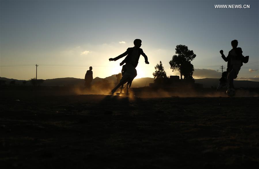 YEMEN-SANAA-SUNSET