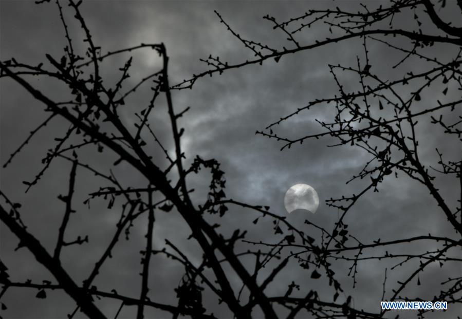 CHINA-CHENGDU-PARTIAL SOLAR ECLIPSE (CN)