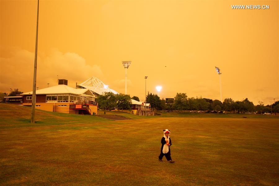 NEW ZEALAND-AUCKLAND-AUSTRALIA-BUSHFIRE-SMOKE