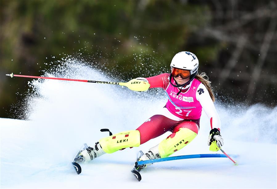 (SP)SWITZERLAND-LES DIABLERETS-WINTER YOG-ALPINE SKIING-WOMEN'S SLALOM