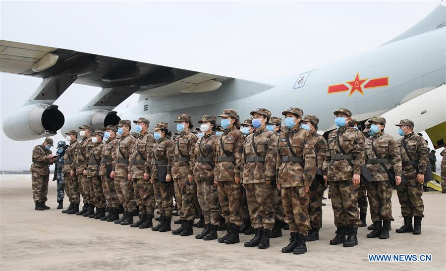 CHINA-MILITARY MEDICAL STAFF-HUBEI-AID (CN)