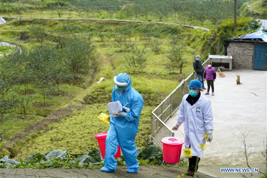 (FOCUS) CHINA-CHONGQING-NOVEL CORONAVIRUS-EPIDEMIC-RURAL HEALTH WORKER (CN)