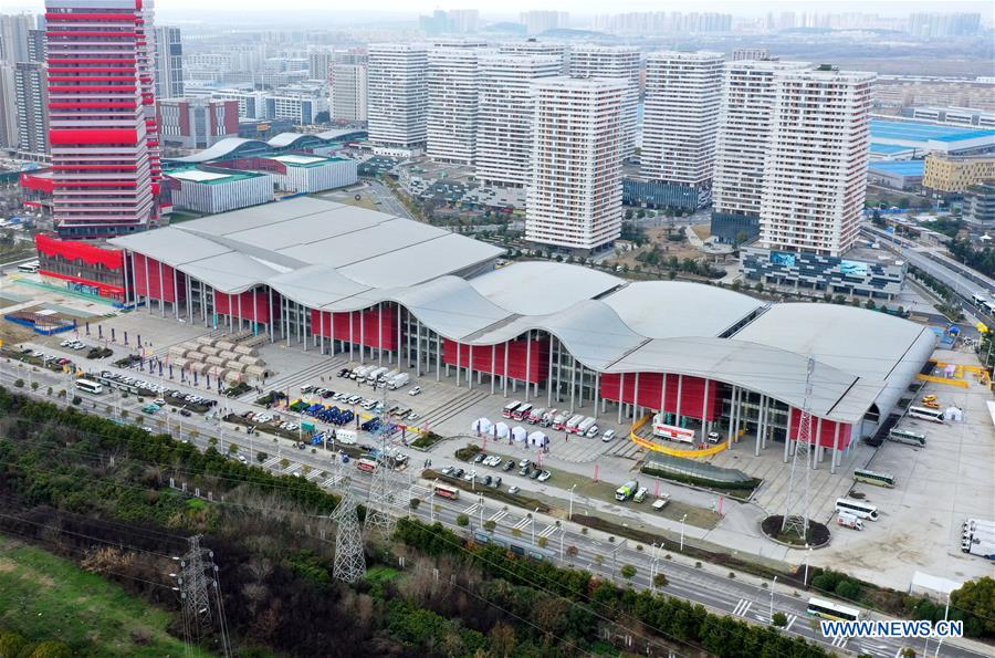 CHINA-HUBEI-WUHAN-CORONAVIRUS-MAKESHIFT HOSPITAL-READY (CN)