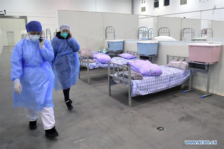 CHINA-HUBEI-WUHAN-CORONAVIRUS-MAKESHIFT HOSPITAL-READY (CN)