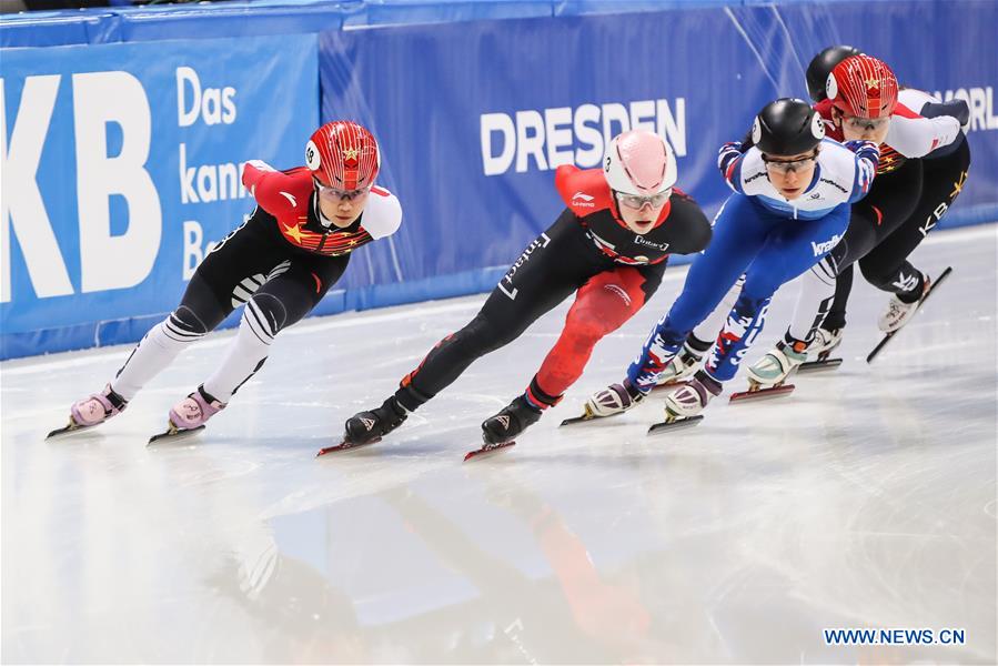 (SP)GERMANY-DRESDEN-ISU WORLD CUP