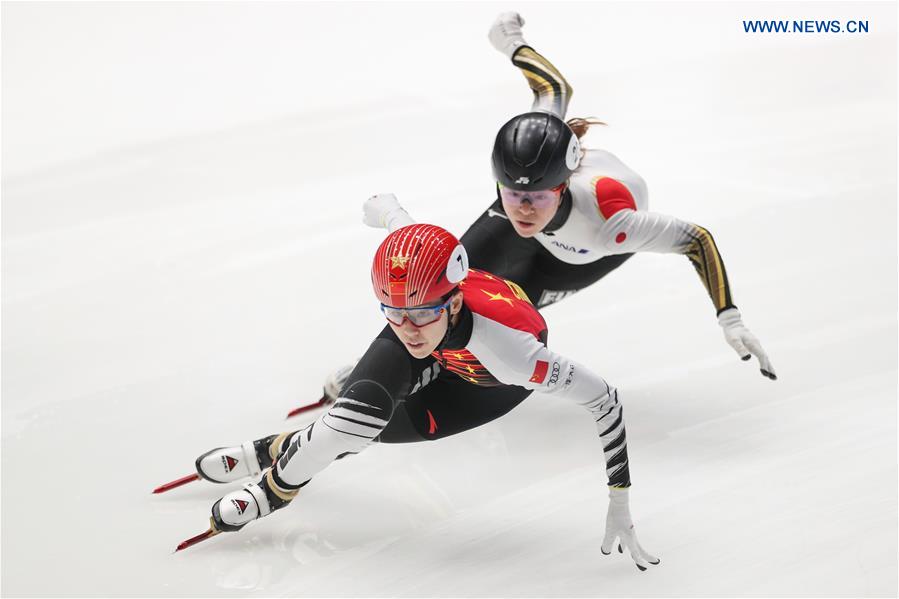 (SP)THE NETHERLANDS-DORDRECHT-ISU WORLD CUP-SHORT TRACK