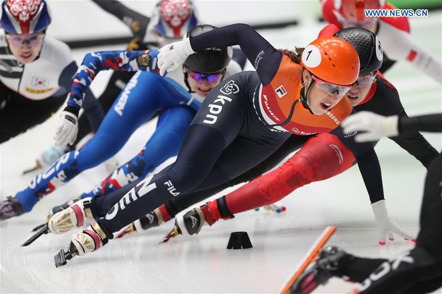 (SP)THE NETHERLANDS-DORDRECHT-ISU WORLD CUP-SHORT TRACK