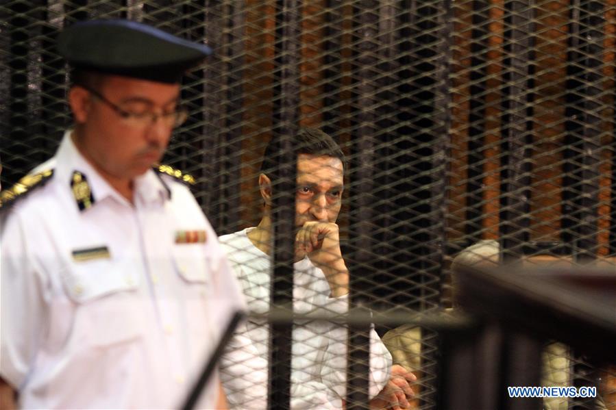 EGYPT-CAIRO-SONS OF EX-PRESIDENT MUBARAK-CORRUPTION CHARGES