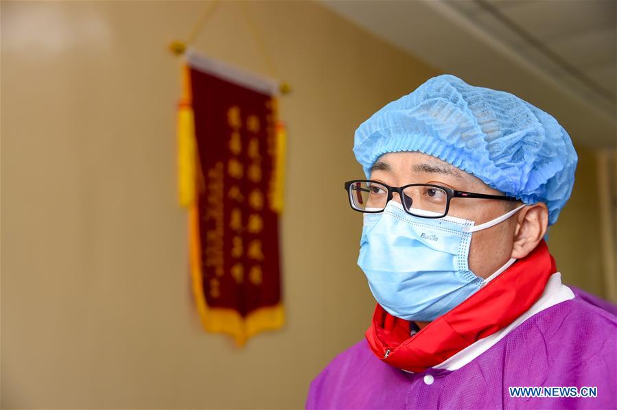 CHINA-HUBEI-XIAOGAN-COVID-19-CHONGQING-MEDICAL STAFF-AID