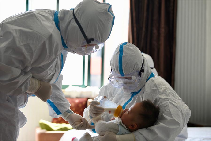 CHINA-ANHUI-NOVEL CORONAVIRUS-TEMPORARY MOTHERS (CN)