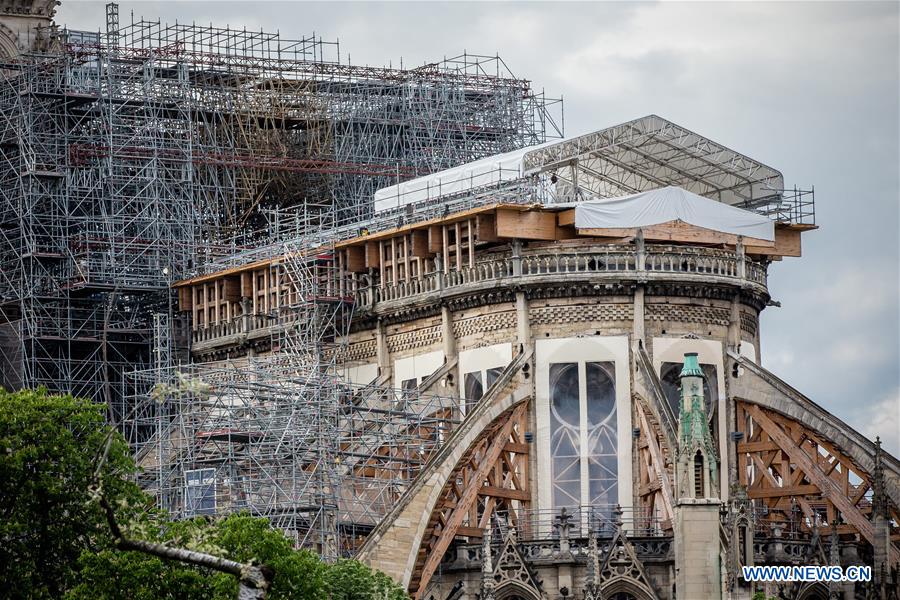 FRANCE-PARIS-NOTRE-DAME CATHEDRAL-RESTORATION-RESUMPTION