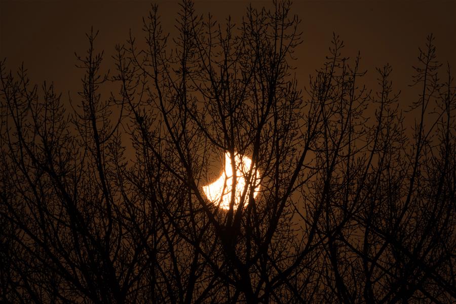 CHINA-PARTIAL SOLAR ECLIPSE (CN)